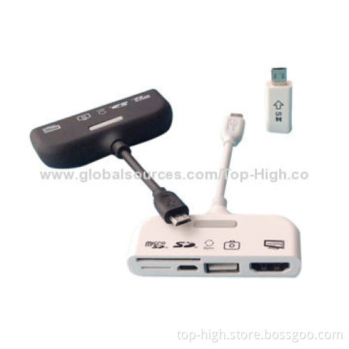China Supplier Factory Price, Mobile Phone Accessory for Samsung Galaxy MHL to HDMI Card Reader